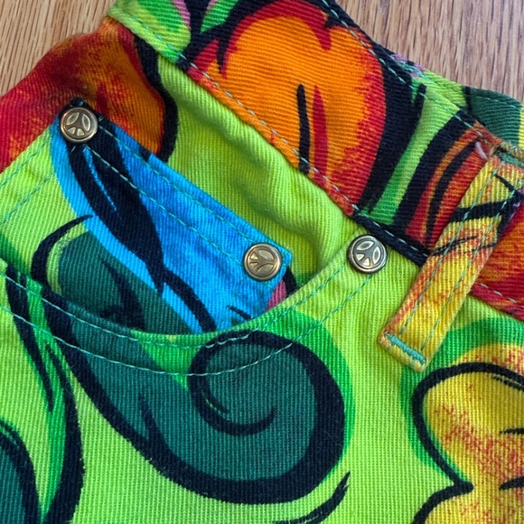 Moschino 90’’s Floral Jeans Vintage Vibrant - Picture 6 of 8